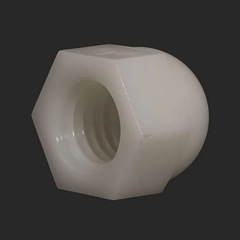

Nylon Plastic Cap Nut Acorn Dome Head Hex s White For M3 M4 M5 M6 M8 M10 M12