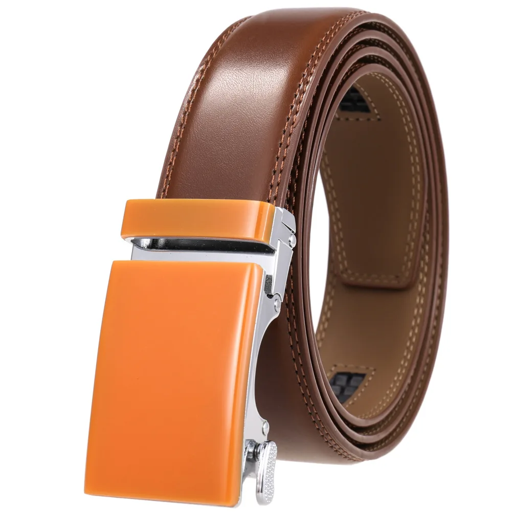 Neue Luxus Marke Gürtel für Männer Hohe Qualität Männlich Strap Echtes Leder Taille Band Automatische Schnalle Gürtel Ceinture Homme 3,5 cm – Detail 30