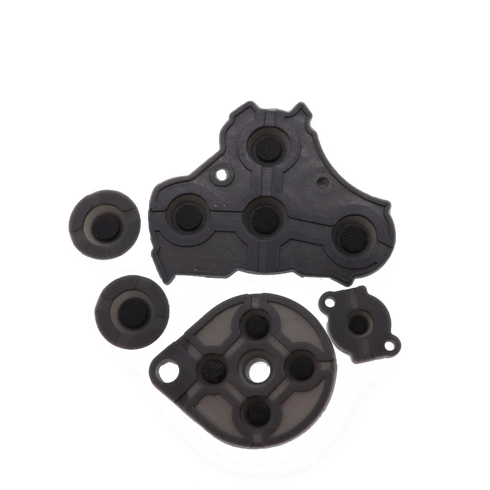 Xoxnxex 1セットゴム導電性ボタンA-B dパッドゲームボーイクラシックngcシリコーン開始選択キーパッド