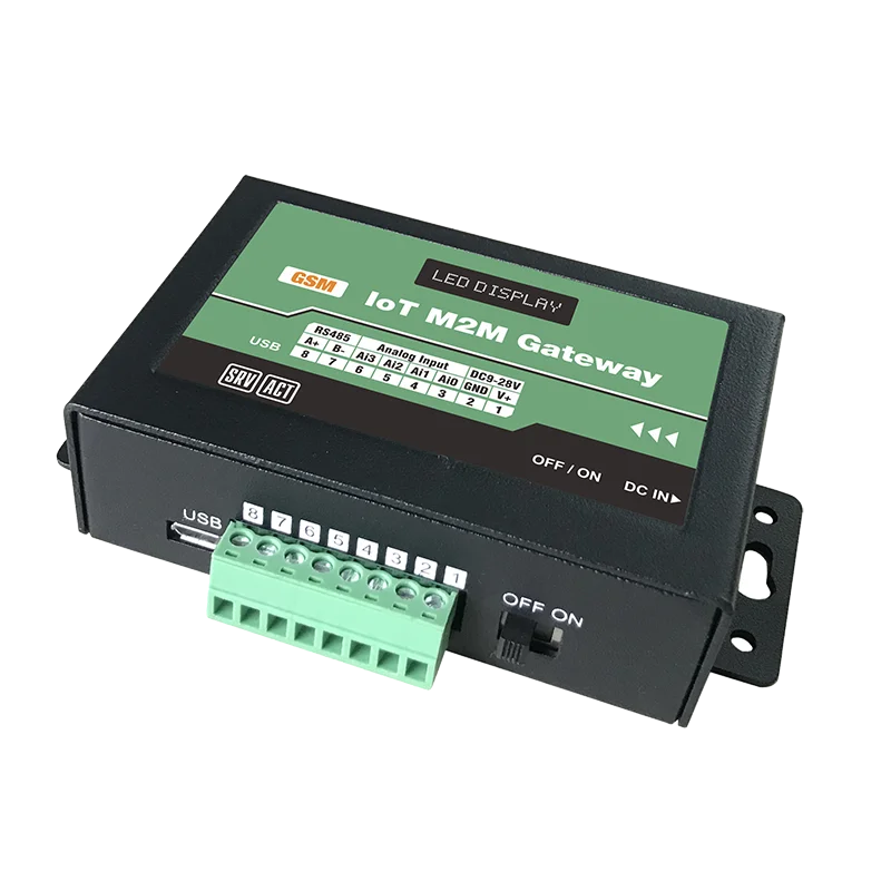 CWT-L1120S-módem Rtu, puerta de enlace Iot, 1Di, 1Do, 2Ai, RS485, Modbus, Gprs, 3G, 4G, Wifi