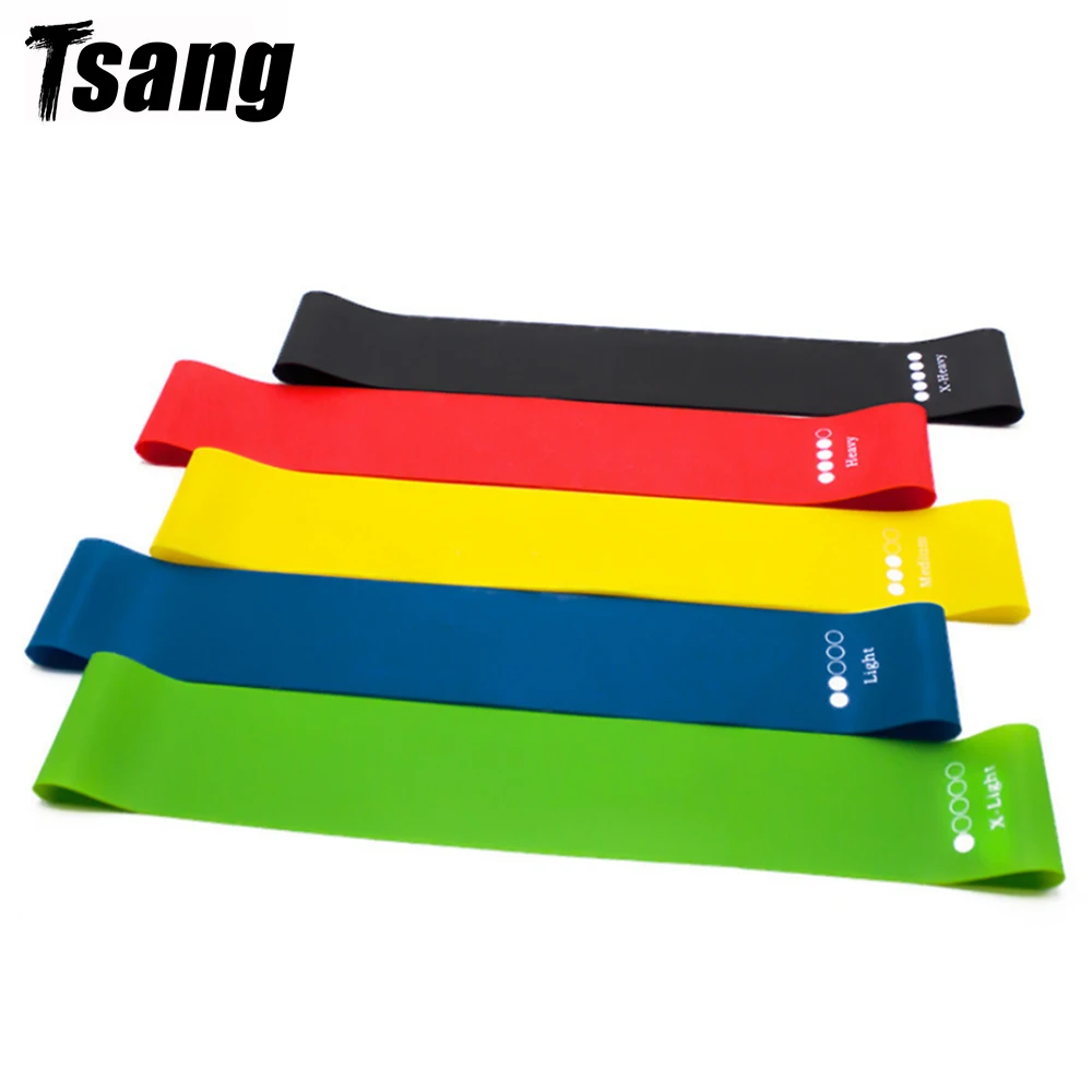 Fitness Body Building Yoga Resistance Bands Exercise Rubber Home Fitness Equipment Pilates Sport Training Workout Elastic Band