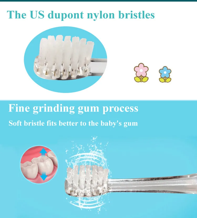 Seago crianças cabeças de escova de dentes para sonic escova de dentes elétrica sg9602/ek6 crianças substituição cabeça da escova de cerdas macias 2 pces/4 pces