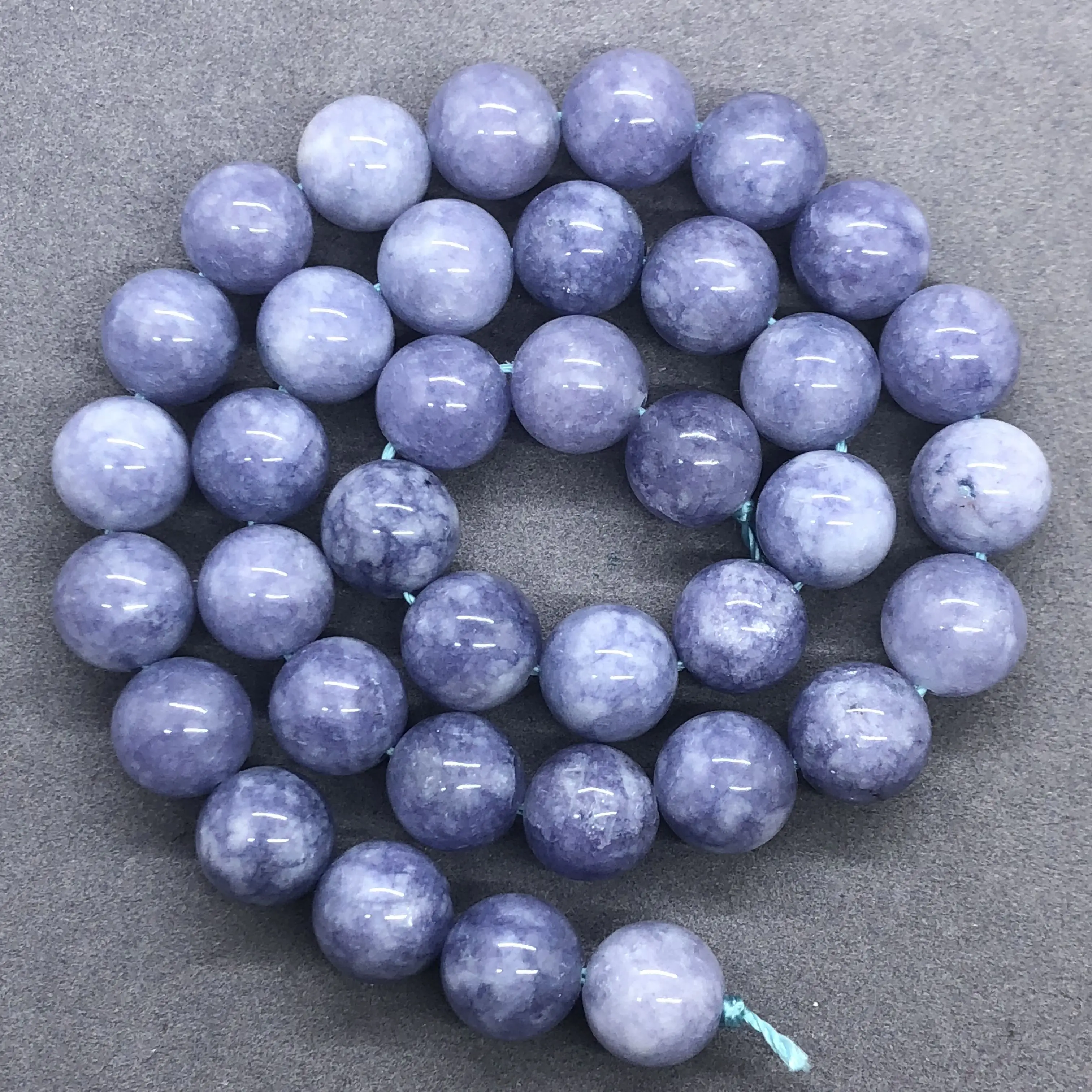 Purple Chalcedony Beads 4-12mm Round Natural Loose Stone Bead Diy Accessories