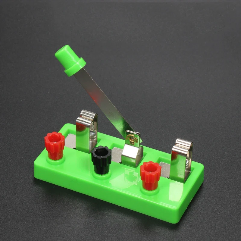 Physic Single Pole Double Throw Toggle Knife Switch Physical Electricity Laboratory Science Experiment Test  School Equipment