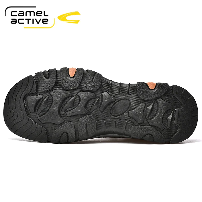 Camel Active New Genuine Leather Men Casual Shoes Comfortable Fashion Footwear Soft Cowhide Male Lace-up Shoes