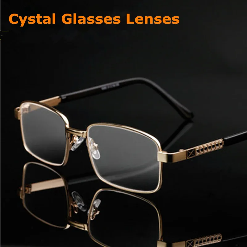 

Classic alloy Men Reading Glasses women crystal Glasses reading eyeglasses presbyopic glasses Farsightedness +100 to +400