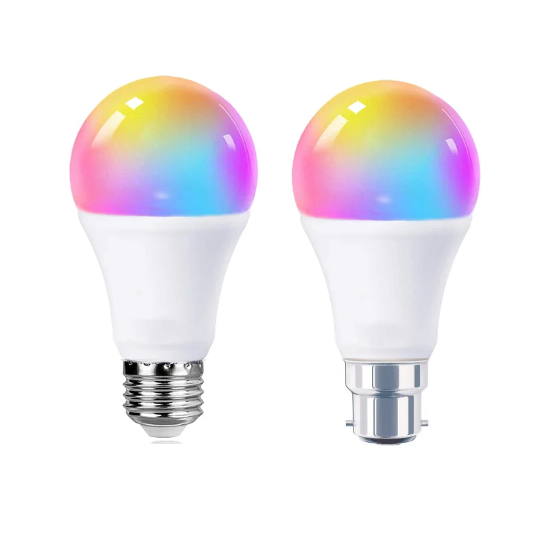 Homekit WIFi Smart Bulb colore B22 E27 E26 dimmerabile RGBWC 7W Siri controllo vocale domotica