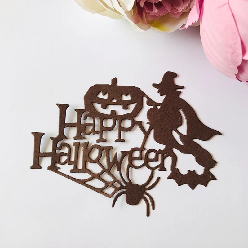 2022 nuovo 3 pz/set Happy Halloween metallo taglio muore Stencil Scrapbooking fai da te Album Stamp