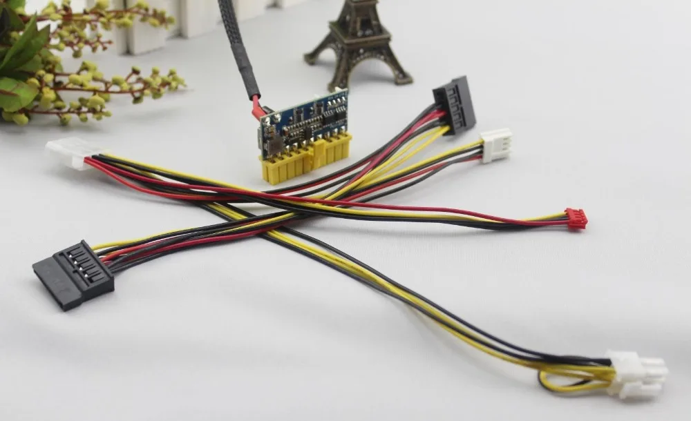 DC ATX PSU PICO-BOX DC 12 В 20PIN Pico ATX переключатель пиковый PSU MINI ITX DC для автомобиля ATX PC блок питания для ПК компьютера