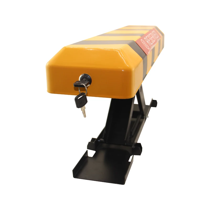 KinJoin Automatic Parking Lock Anti-Hit Car Parking Position Lock With 2pcs Remote Control