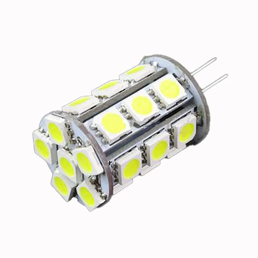 smd levou lampada led substituir lampada de halogeneo lampada 13 24 leds branco quente branco 10 pecas lote 12v 3w 4w 6w g4 5050 01