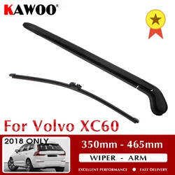 KAWOO Car Rear Wiper Blade Blades Back Window Wipers Arm For Volvo XC60 Hatchback 2018 Only 350mm Windscreen Wiper