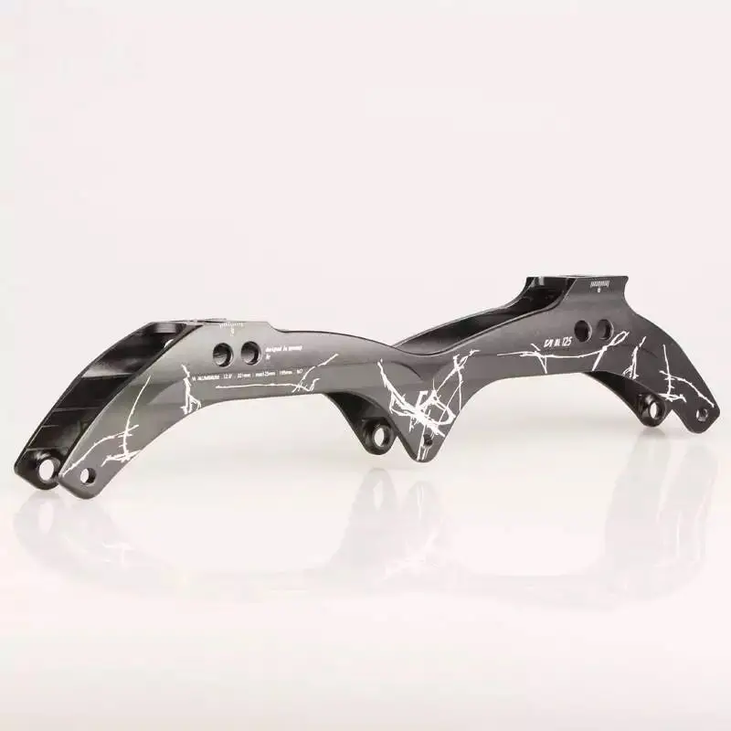 3X125 3X110 3X100 3X90 3 Wheels Inline Speed Skate Frame with 3-layers Strengthen Structure M7 Alloy 90mm 100mm 110mm 125mm