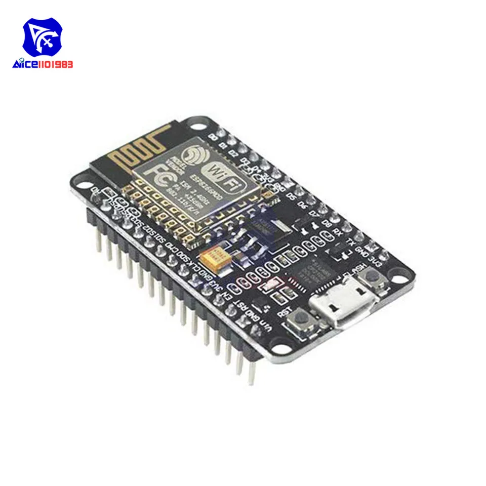 Produktbild von DollaTek ESP8266 ESP-12E Entwicklungsboard + L293D WiFi Motor Shield – Für Arduino, 2-Wege-Motorantrieb, Spannung Bis 36V