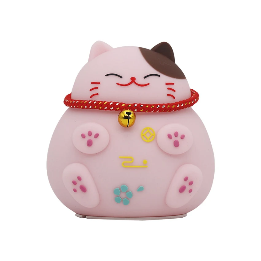 Luce notturna a LED per gatti, luci ricaricabili per bambini da comodino in Silicone ricaricabile con 3 modalità, controllo del tocco, per bambini neonati