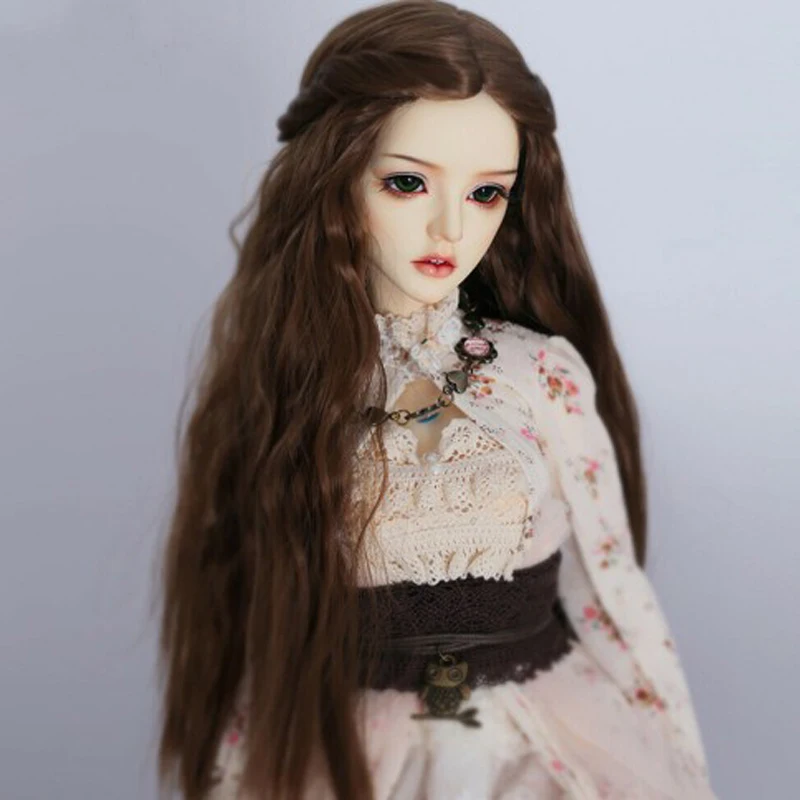 New Arrival 1/3 1/4 1/6 1/8 Bjd SD Doll Wig High Temperature Wire Long Wavy For BJD Super Hair Wig