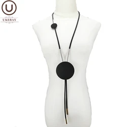 UKEBAY Long Statement Necklaces For Women Ethnic Necklaces Match Clothes Gothic Handmade Jewelry Necklace Fashion Sweater Chains