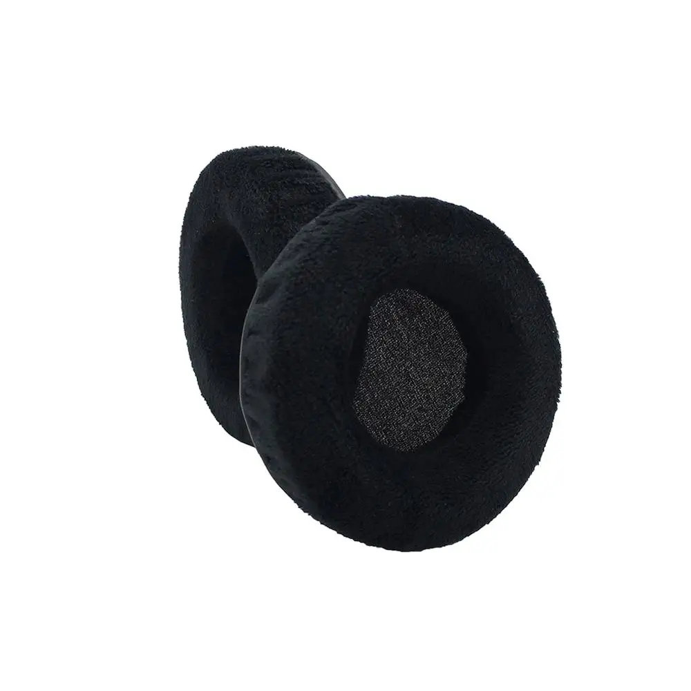 KQTFT 1 Pair of Velvet Replacement Ear Pads for DENON DNHP500 DN HP500 DN-HP500 Headset EarPads Earmuff Cover Cushion Cups