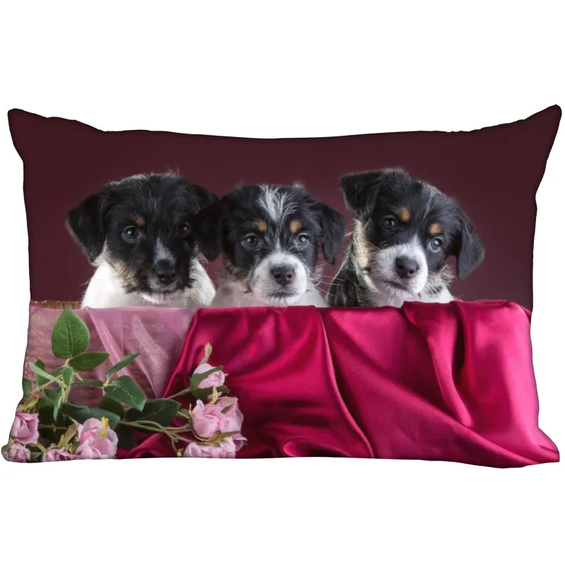 

ShunQian Dog Animal Pillow Case High Quality New Year's Pillowcase Wedding Decorative Pillow Cover Gift For Children