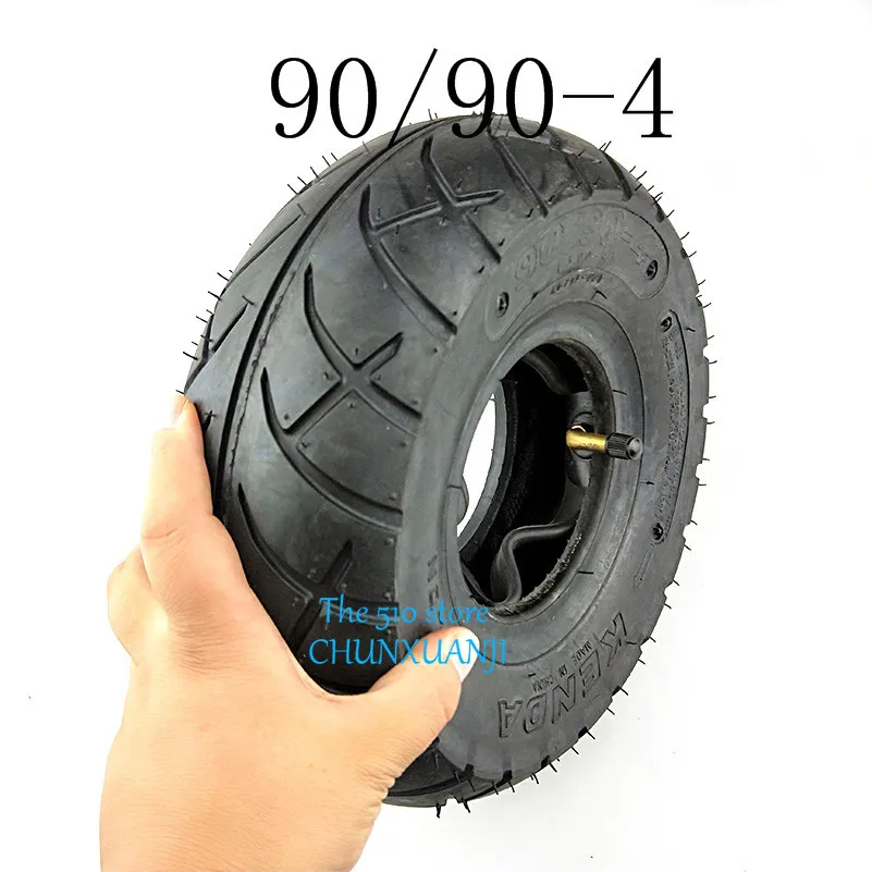 

High Quality 90/90-4 3.00-4 Gas/Electric Scooter Tires and inner tube 10 inch On-road Tyres (Scooter Parts & Accessories )