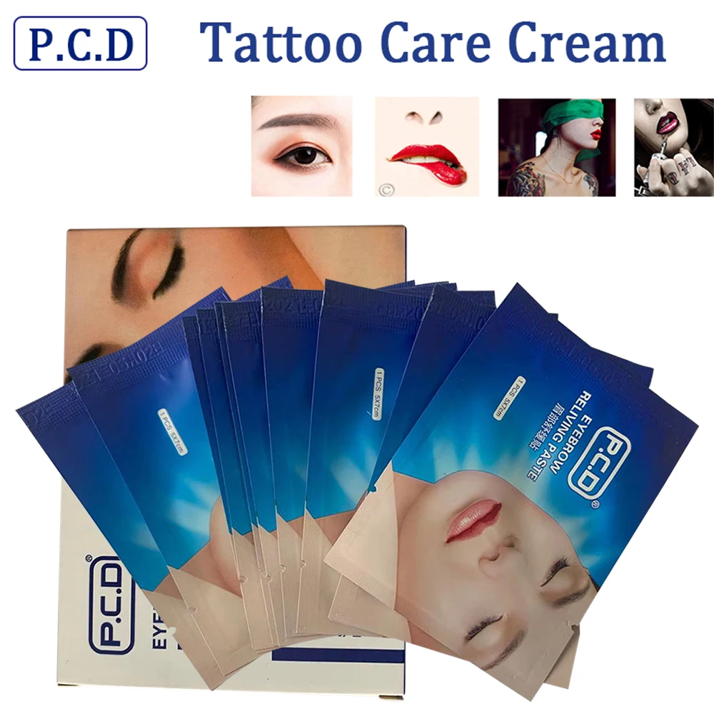 

5 boxes Microblading Eyebrow Lip Soothing Relieving Paste Mask For Tattoo Painless Permanent Makeup Accessories