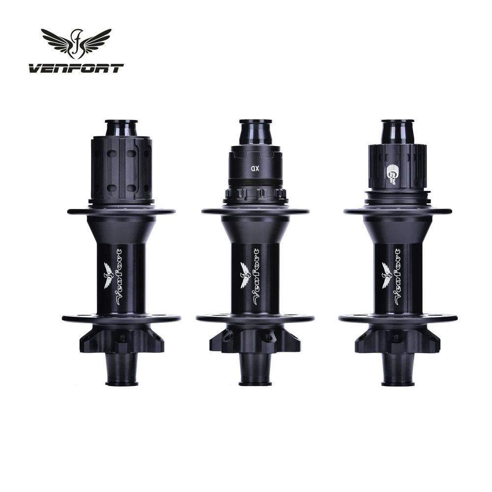 MTB VENFORT Cycling HUB 350 Star Ratchet hub MTB BOOST 148mm 28H/32H 6-Bolt for HG SRAM XD 12 speed hubs