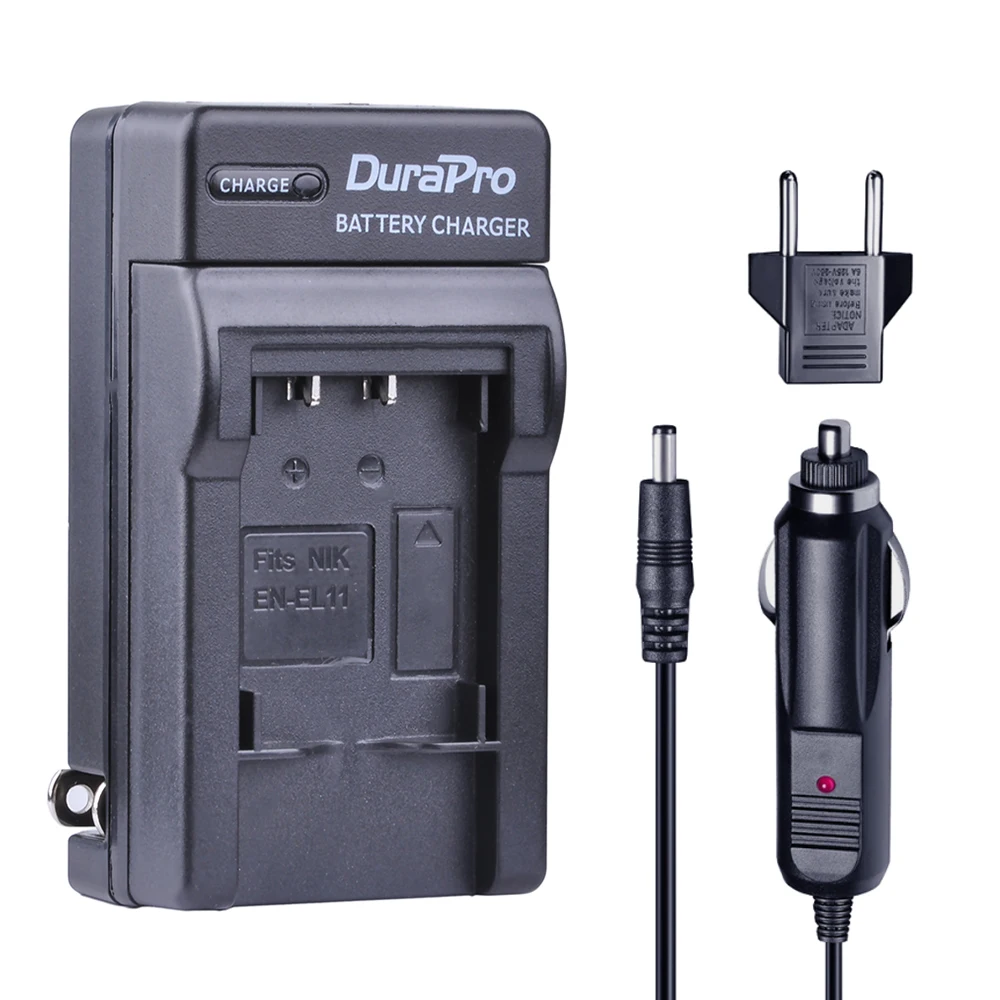 1pc EN-EL11 EN EL11 D-Li78 D Li78 NP-BY1 NP BY1 배터리 + 자동차 충전기 + EU 플러그 Nikon Coolpix S550 S560 Pentax M50 W60 W80