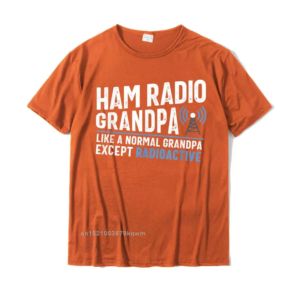 Funny Ham Radio Operator Antenna Amateur Radio Gift For Men T-Shirt Printed On Cotton Men T Shirt Street Designer T Shirt