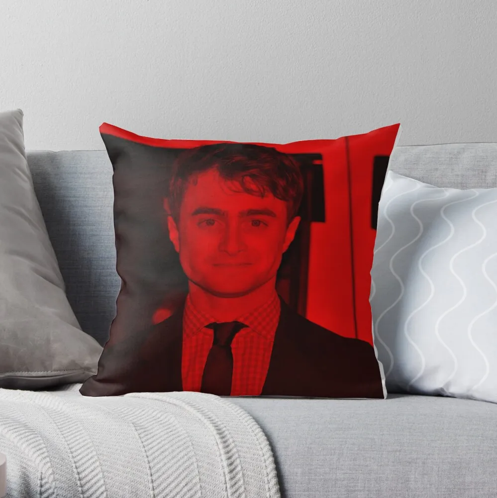 Daniel Jacob Radcliffe - Celebrity Throw Pillow Pillowcase Cushion Cover Home Sofa Pillow Cover Cushion Cover