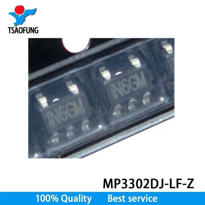 10 قطعة MP3302DJ-LF-Z وسم: IN6 ** MP3302DJ MP3302 SOT23-5 جديد الأصلي