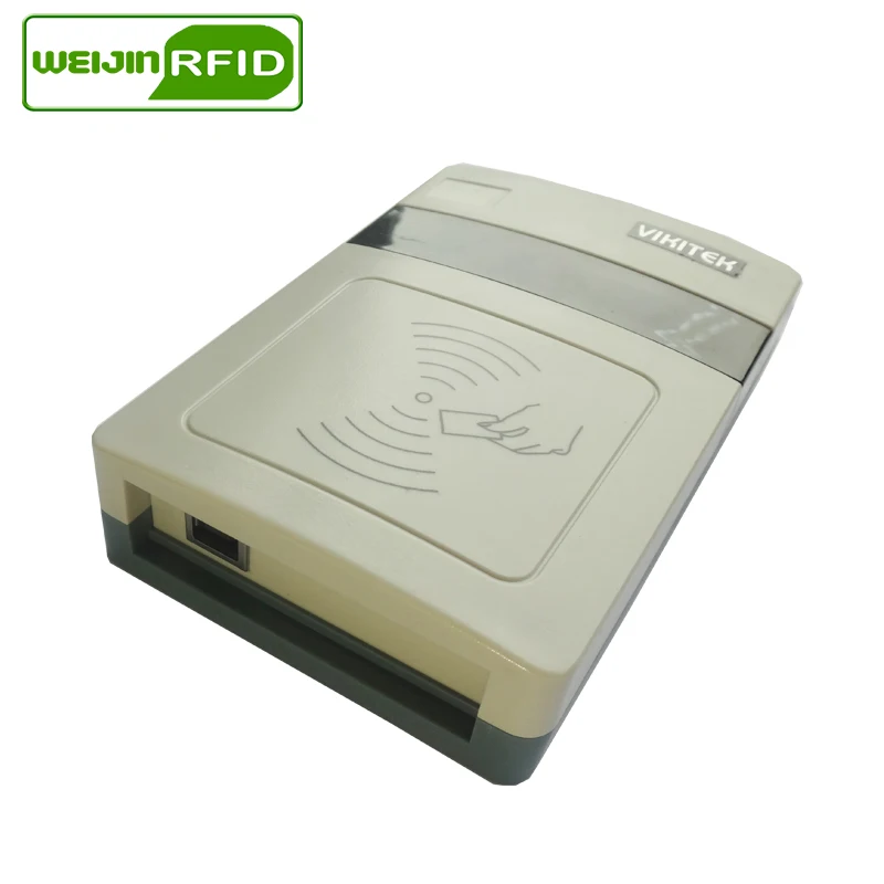 Imagem -04 - Leitor Vikitek Rfid de Uhf Escritor Vikitek Vfr08 Porta Usb 915mhz 900mhz 868mhz Etiqueta Passiva Rfid Cartão Incrustação Codificador de Etiqueta