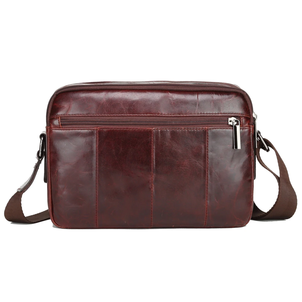 MEIGARDASS-Bolso de hombro de piel auténtica para hombre, bandolera de negocios Vintage, iPad de 7,9 pulgadas