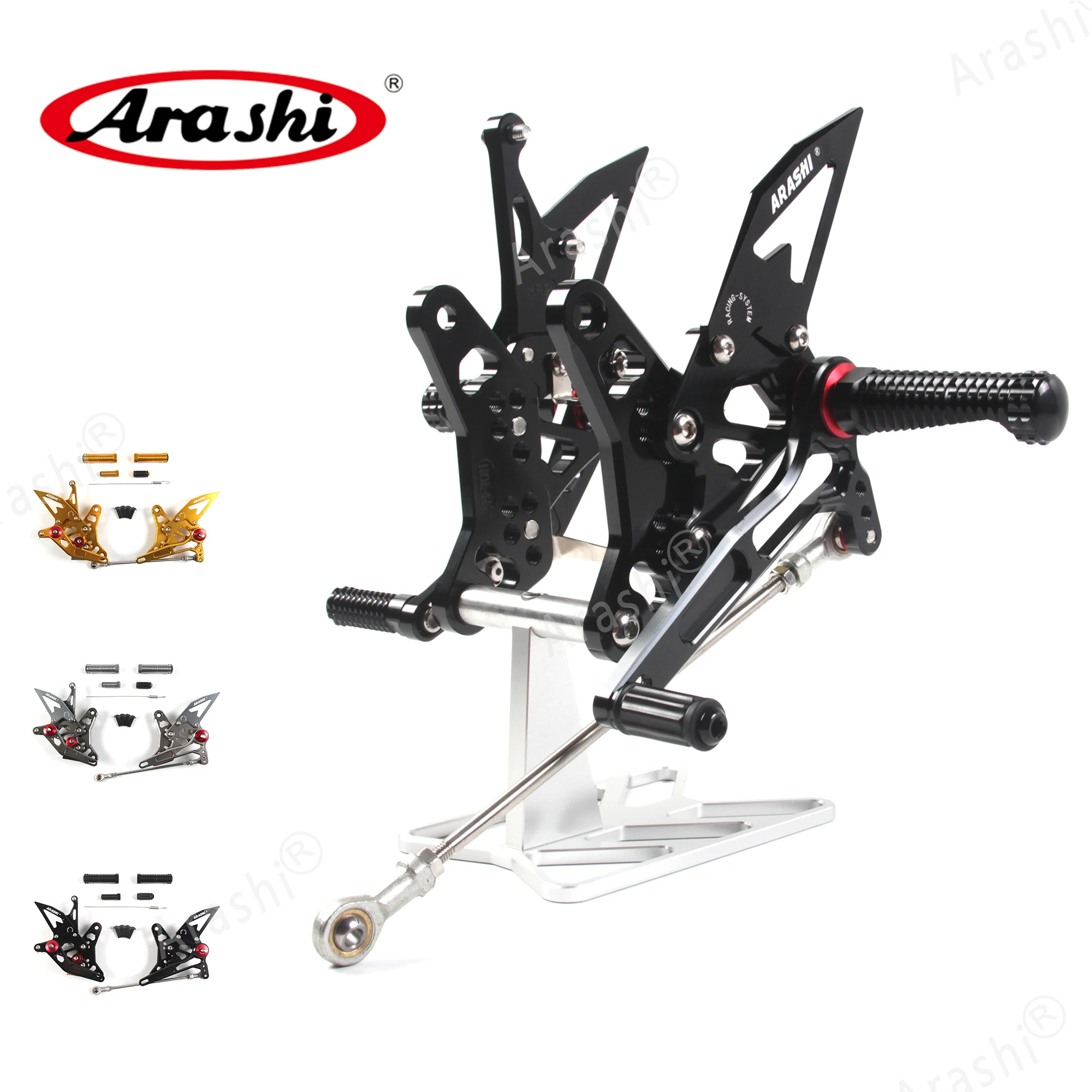 

CNC Rider Rearset For SUZUKI SV650 SV650S SV650X 2016 2017 2018 2019 2020 2021 2022 2023 SV 650 Adjustable Footrests Foot Pegs