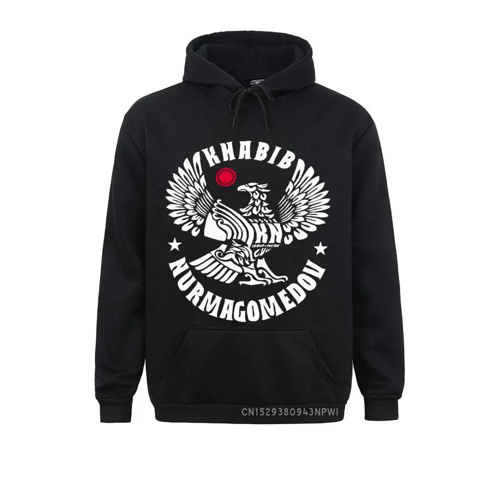 

Khabib Nurmagomedov Legacy Men Sweatshirt Eagle MMA Funny Costume Male Sportswear Coats Pocket Hoodie Graphic Clothes Hoody