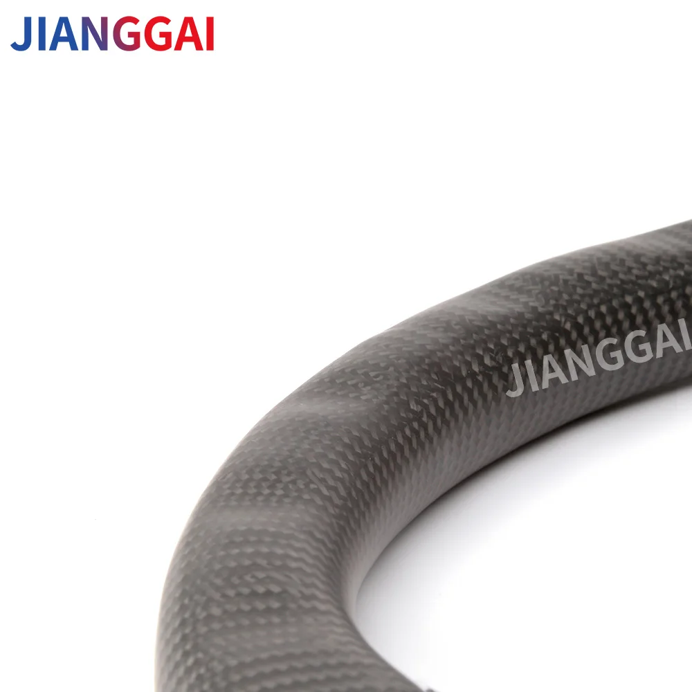 Matte Carbon Fiber Steering Wheel Perforated Leather Suitable For Volvo V60 2021-2022 S60 2021 XC40 2018-2019 Cars
