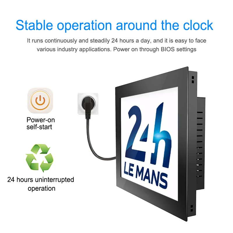 Tablet pc touch, touch screen, tela resistente, à prova d'água, para windows/linux, intel i3, 10.4/12.1/15/17/19 polegadas