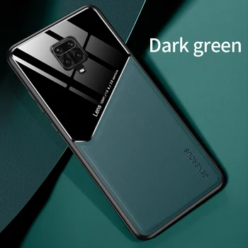Xiaomi Redmi Note 9 용 Atittu 전화 케이스 Xiaomi Red Mi Note 9 Pro Max 9s 9A 9C 용 Pro Case PC 가죽 TPU 내장 다리미 커버
