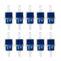 10Pcs Universal ABS Inline Fuel Oil Filter For Motorcycle Scooter Off-Road Motorbike ATV Go Kart Pocket Bike Small Sports Cars