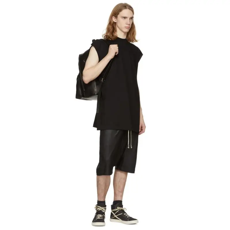 

Men's Sleeveless T Shirt Spring And Summer New Round Collar Solid Color Loose Leisure Youth Fashion Personality Trend T Shirt