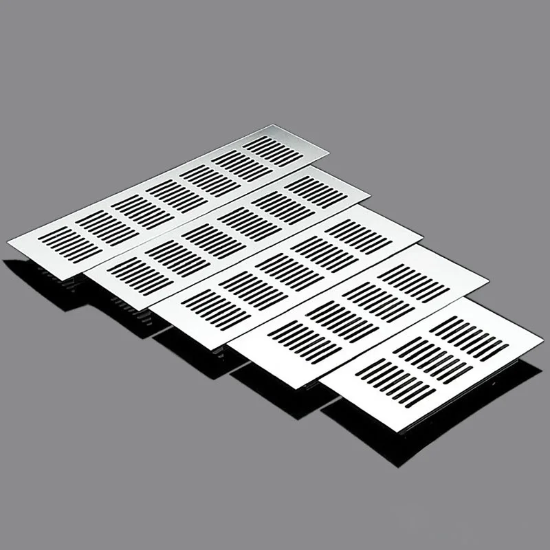 อะลูมินัมอัลลอย80มม.ช่องระบายอากาศ Perforated แผ่นช่องแอร์ Perforated แผ่นแผ่นเว็บระบายอากาศ Grille ระบายอากาศ Perforated แผ่น