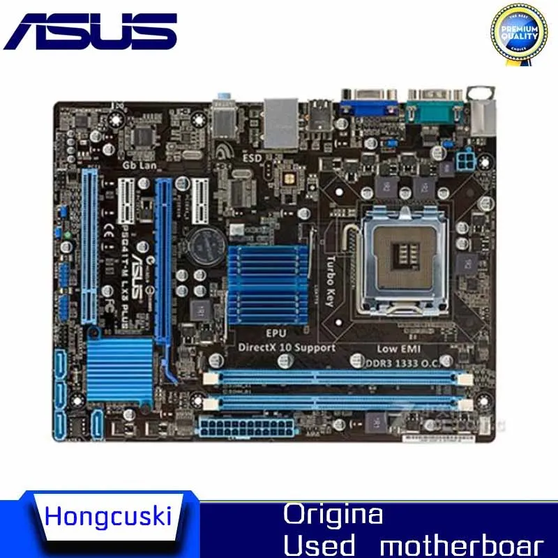 

For ASUS P5G41T-M LX3 Plus Used original motherboard Socket LGA 775 DDR3 G41 Desktop Motherboard