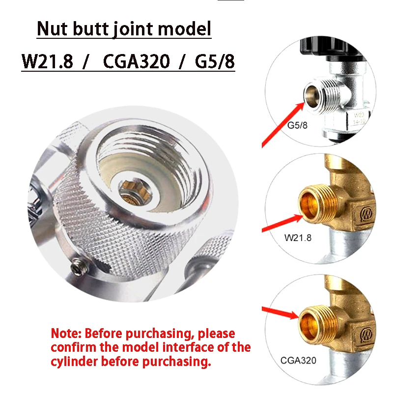 ZRDR DIY Aquarium CO2 Regler Rückschlag Blase Zähler Unabhängige Magnetventil Kit Aquarium CO2 Druckminderventil – Detail 9