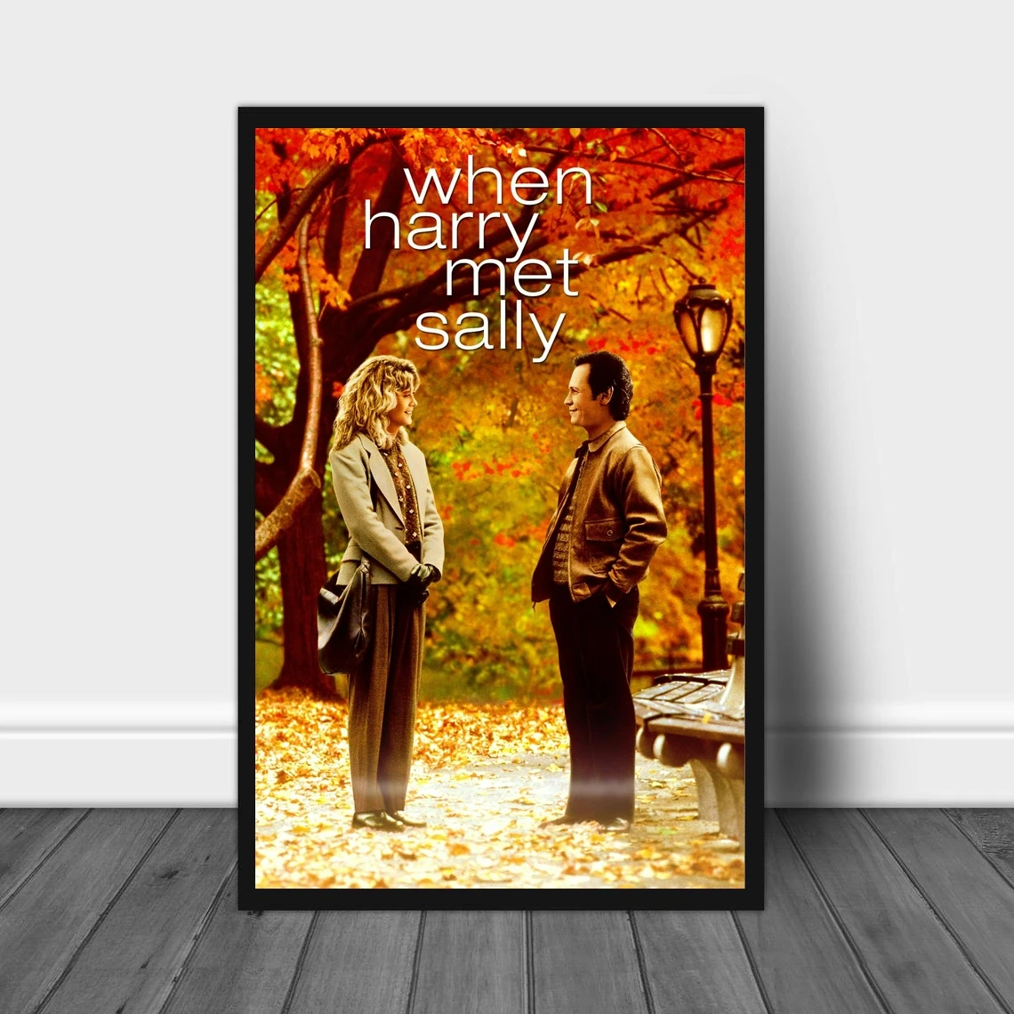 When Harry Met Sally Movie Poster (1989) Canvas Print Home Wall Painting Decoration (No Frame)