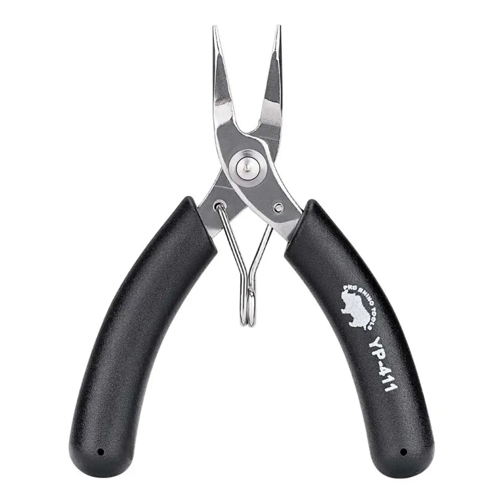 

PRO RHINO TOOLS YP-411 110mm Long Nose Mini Pliers Super Hard Tip Toothless for Fishing Processing Jewelry Repairing