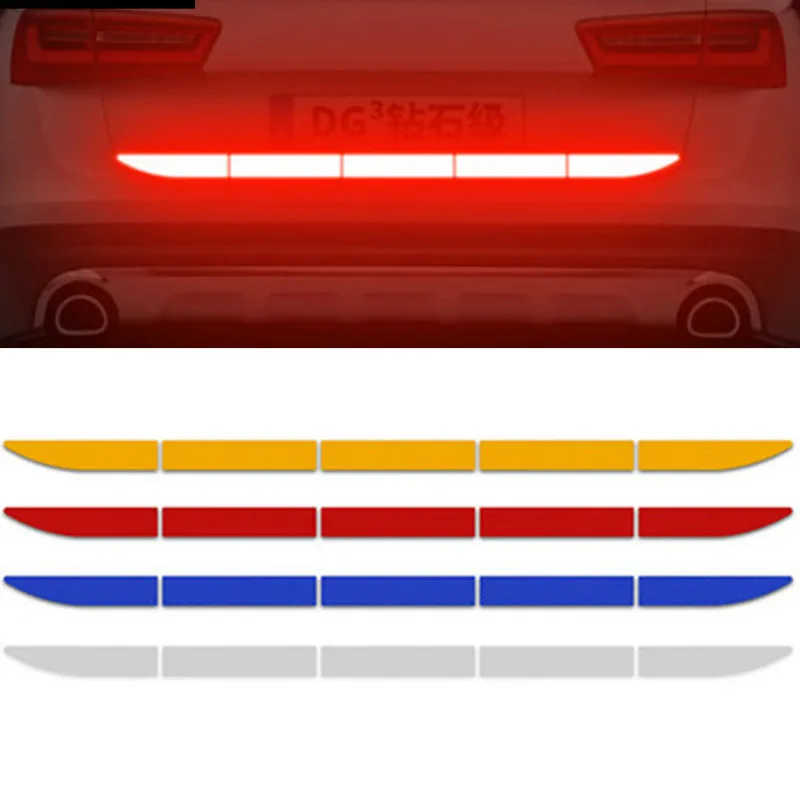 Car Reflective Sticker Warn Body Trunk For Dacia duster logan sandero stepway lodgy mcv 2 dokker for   macan 911