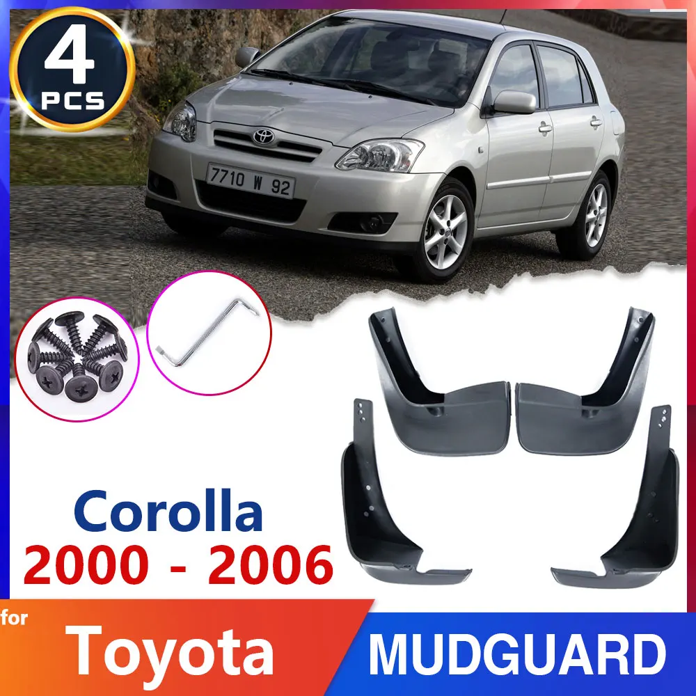 

Car Fender Mud-Flap for Toyota Corolla E120 E130 2000~2006 2001 2002 2003 2004 2005 Mudflaps Splash Guards Automative-Goods