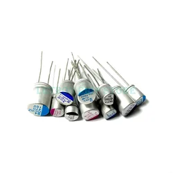 10Pcs DIP Solid Electrolytic Capacitor 16V 1200UF 1500UF 2200UF 3300UF 16V1200UF 16V1500UF 16V2200UF 16V3300UF