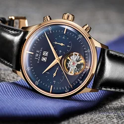 Switzerland CARNIVAL Mens Watches Top Brand Luxury Automatic Mechanical Business Clock Gold Watch Men Reloj Mecanico de Hombres