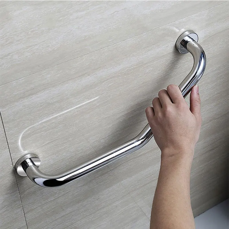 COOANHO Stainless Steel Bathroom Handrails Bathroom Balance Bars, Handrails, Injuries, Advanced Auxiliary Bathtub Handles