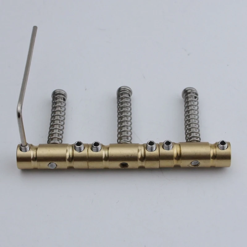 3 pcs In-Tune Goto Compensated Guitar Bridge Saddles Brass Material Well 10.8 mm String Spacing  For Tele TL Guitar